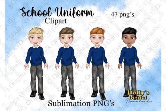 Explore the Versatility of School Boy in Navy Uniform for Creative Projects