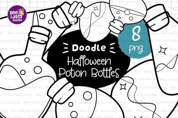 KDP Coloring Halloween Potion Bottles: A Creative Resource for All Occasions