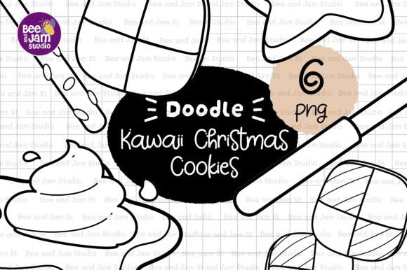 KDP Interior Christmas Cookie Line Art: A Versatile Tool for Creative Workflows