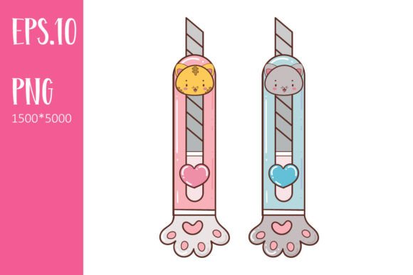 Neko Cutter Kawaii Stationary