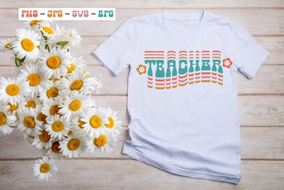 Retro Teacher Inspirational SVG for Creative Projects