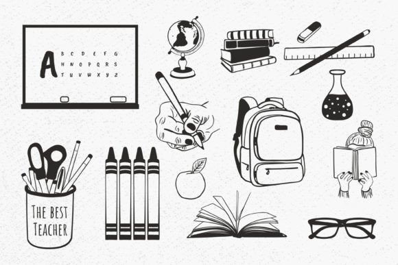School Bundle Svg, Best Teacher Svg: A Creative Resource for Educators and Entrepreneurs